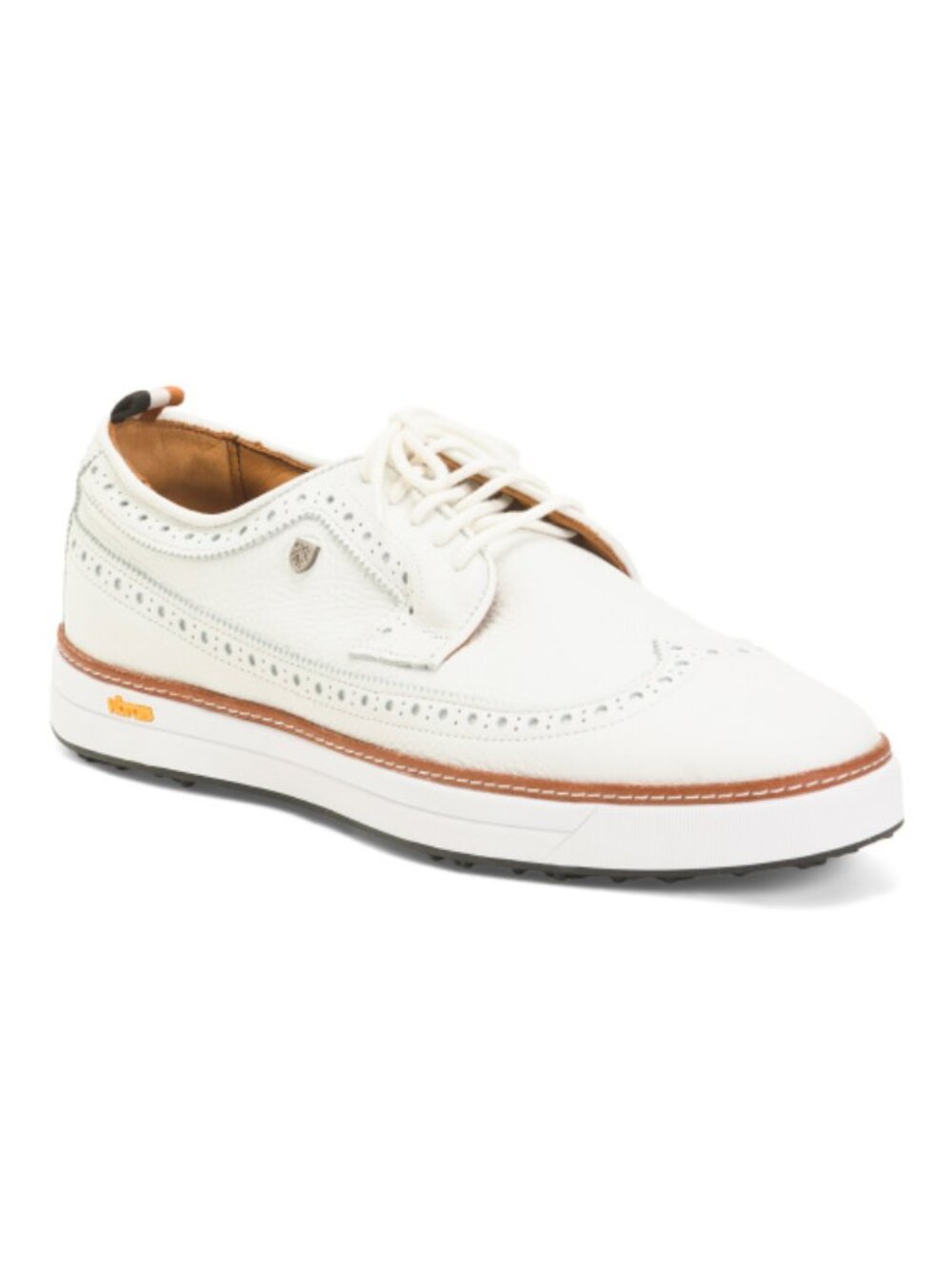ALLEN EDMONDS Men's Made In Usa Leather Waterproof Golf Shoes With Extended Sizi